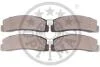Гальмівні колодки передні дискові Optimal BP-09205 (фото 2)