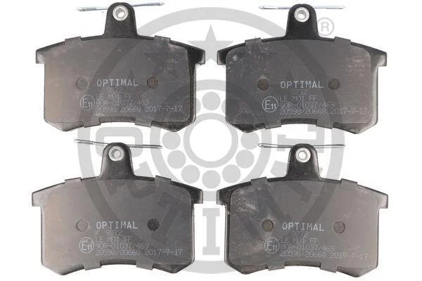 Тормозные колодки дисковые Optimal BP-09272 (фото 1)