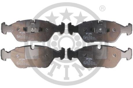 Гальмівні колодки дискові Optimal BP-09278