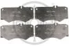 Гальмівні колодки передні дискові Optimal BP-09318 (фото 1)