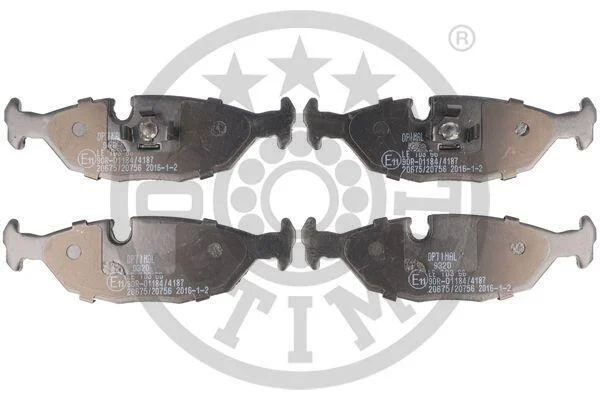 Тормозные колодки дисковые Optimal BP-09320 (фото 1)