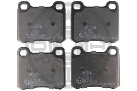 Тормозные колодки дисковые Optimal BP-09322