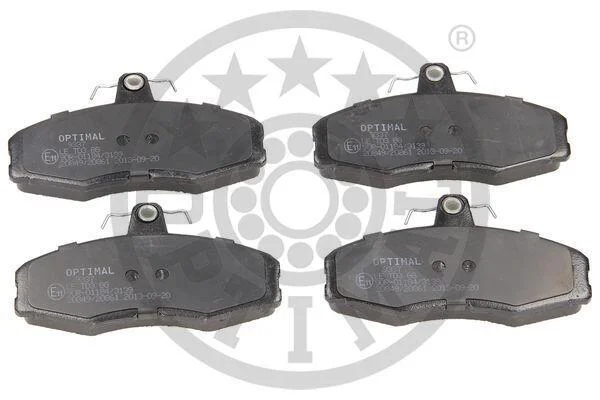 Гальмівні колодки передні дискові Optimal BP-09337 (фото 1)