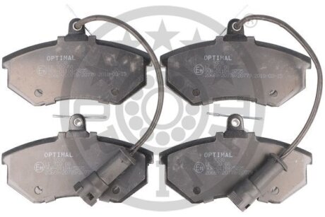 Фото гальмівні колодки дискові Optimal BP-09338 Гальмівні колодки дискові Optimal BP-09338