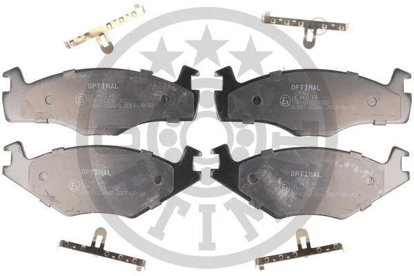 Гальмівні колодки передні дискові Optimal BP-09362 (фото 1)