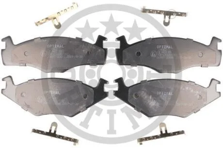 Гальмівні колодки передні дискові Optimal BP-09362