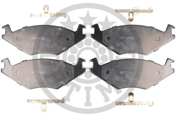 Гальмівні колодки передні дискові Optimal BP-09363 (фото 1)
