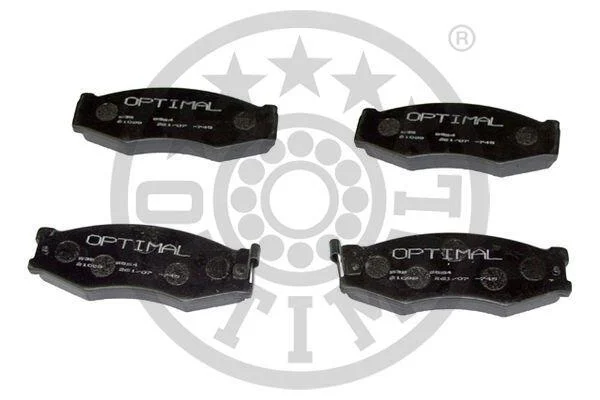 Тормозные колодки передние дисковые Optimal BP-09376 (фото 1)