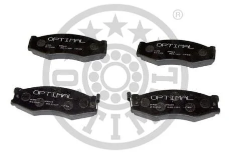 Тормозные колодки передние дисковые Optimal BP-09376