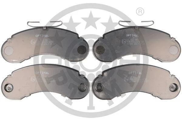 Гальмівні колодки передні дискові Optimal BP-09399 (фото 1)