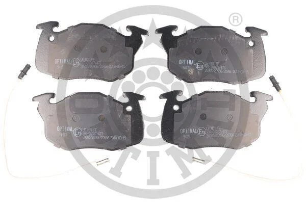 Гальмівні колодки передні дискові Optimal BP-09415 (фото 1)