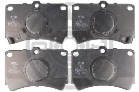 Гальмівні колодки дискові Optimal BP-09437 (фото 1)