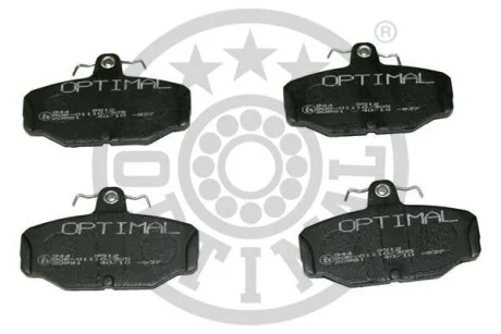 Гальмівні колодки дискові Optimal BP-09512