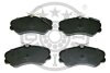 Гальмівні колодки дискові Optimal BP-09522 (фото 1)