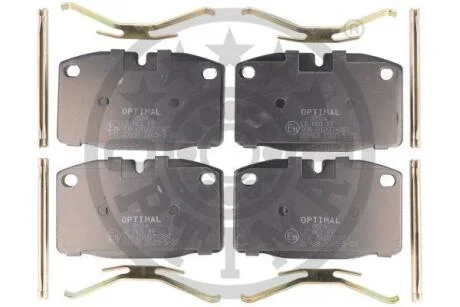Гальмівні колодки передні дискові Optimal BP-09524