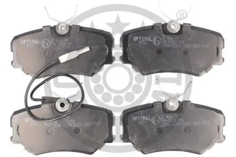 Гальмівні колодки дискові Optimal BP-09539