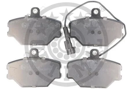 Тормозные колодки передние дисковые Optimal BP-09542