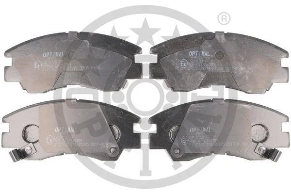 Гальмівні колодки передні дискові Optimal BP-09557 (фото 1)