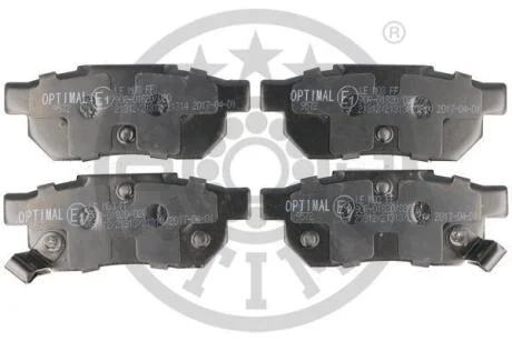 Тормозные колодки дисковые Optimal BP-09572