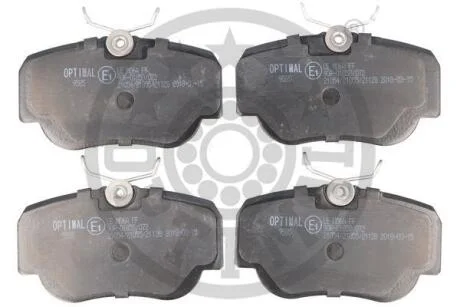 Тормозные колодки передние дисковые Optimal BP-09585