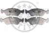 Гальмівні колодки передні дискові Optimal BP-09588 (фото 1)