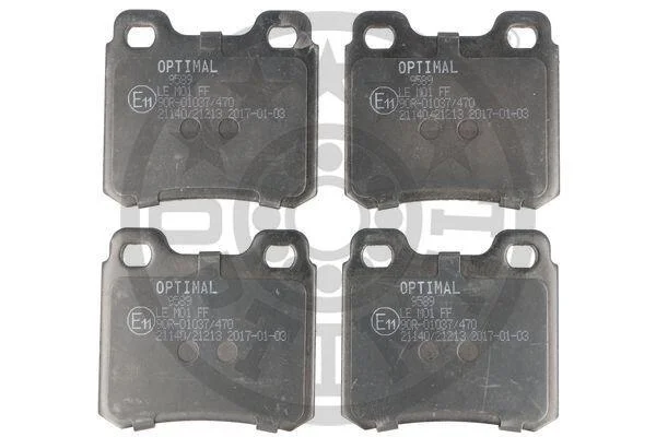 Тормозные колодки дисковые Optimal BP-09589 (фото 1)