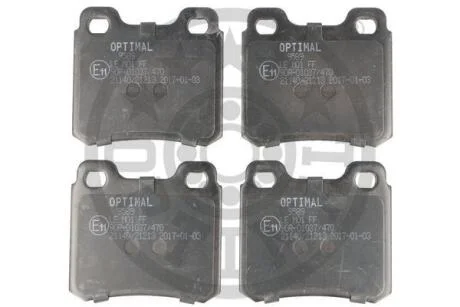 Тормозные колодки дисковые Optimal BP-09589
