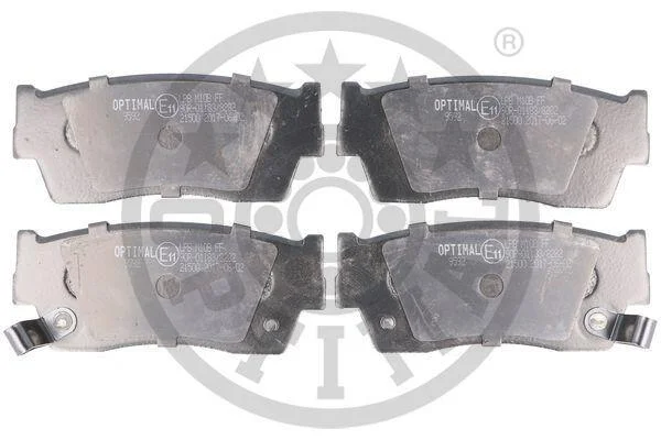 Гальмівні колодки передні дискові Optimal BP-09592 (фото 1)