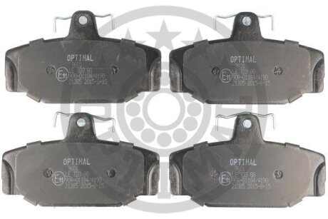 Гальмівні колодки дискові Optimal BP-09601