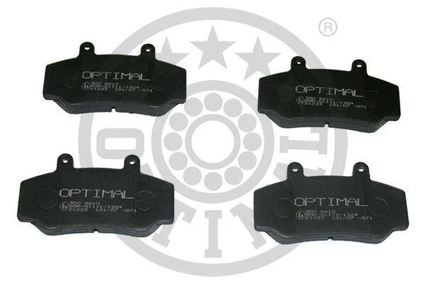 Гальмівні колодки дискові Optimal BP-09610 (фото 1)