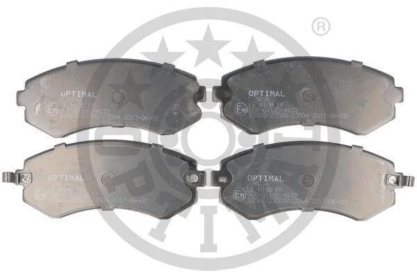Гальмівні колодки дискові Optimal BP-09634 (фото 1)