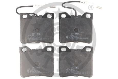 Гальмівні колодки дискові Optimal BP-09649
