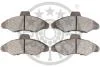 Тормозные колодки передние дисковые Optimal BP-09664 (фото 2)