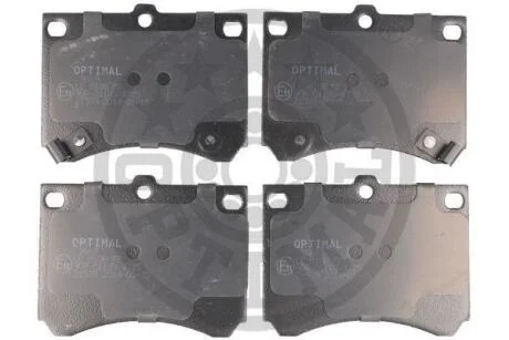 Тормозные колодки передние дисковые Optimal BP-09669