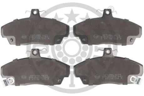 Тормозные колодки передние дисковые Optimal BP-09675