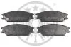 Тормозные колодки передние дисковые Optimal BP-09680 (фото 1)