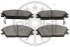 Тормозные колодки передние дисковые Optimal BP-09680 (фото 2)