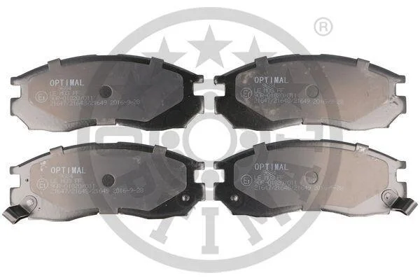 Тормозные колодки передние дисковые Optimal BP-09684 (фото 1)