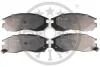 Тормозные колодки передние дисковые Optimal BP-09684 (фото 1)