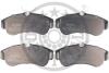 Гальмівні колодки дискові Optimal BP-09689 (фото 1)