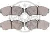 Гальмівні колодки передні дискові Optimal BP-09689 (фото 2)