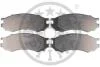 Тормозные колодки передние дисковые Optimal BP-09691 (фото 1)