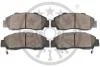 Тормозные колодки передние дисковые Optimal BP-09708 (фото 2)