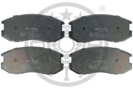 Гальмівні колодки передні дискові Optimal BP-09714