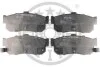 Гальмівні колодки дискові Optimal BP-09728 (фото 1)