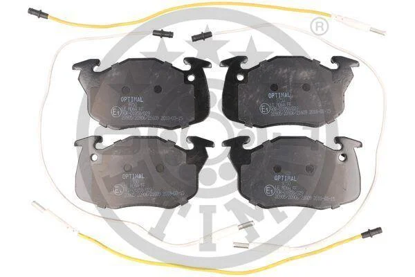 Гальмівні колодки передні дискові Optimal BP-09750 (фото 1)