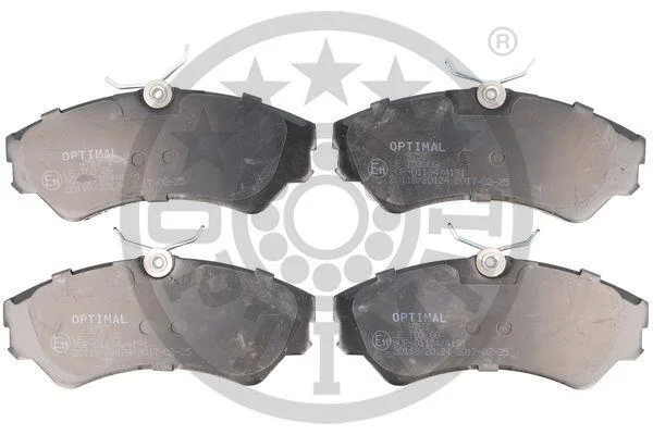 Тормозные колодки передние дисковые Optimal BP-09757 (фото 1)