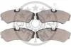 Тормозные колодки передние дисковые Optimal BP-09757 (фото 2)