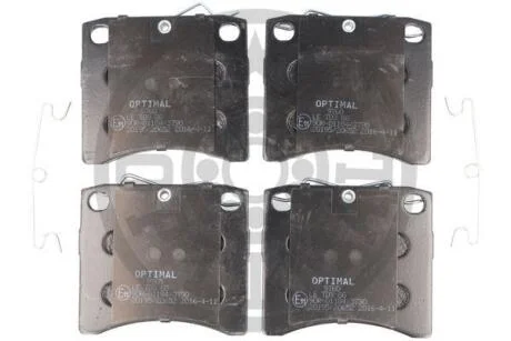 Тормозные колодки передние дисковые Optimal BP-09760