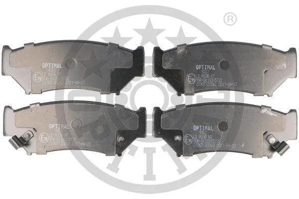 Гальмівні колодки передні дискові Optimal BP-09767 (фото 1)